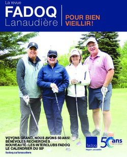 FADOQ Lanaudière POUR BIEN VIEILLIR !