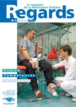 Regards Le magazine de La Renaissance Sanitaire