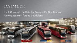 La RSE au sein de Daimler Buses - EvoBus France Un engagement fort au quotidien !