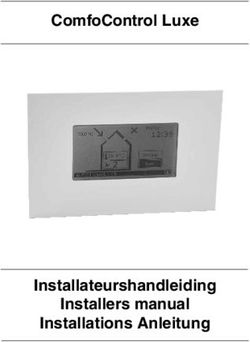 ComfoControl Luxe - Installateurshandleiding Installers manual Installations Anleitung