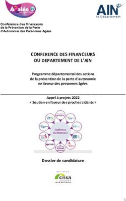 CONFERENCE DES FINANCEURS DU DEPARTEMENT DE L'AIN - Azalee