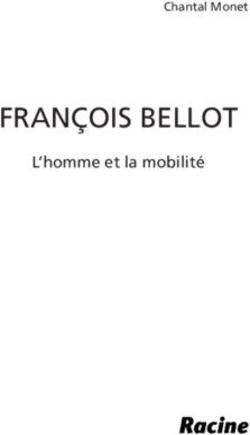 Fran&ccedil;ois Bellot l'homme et la mobilit&eacute; - Chantal Monet