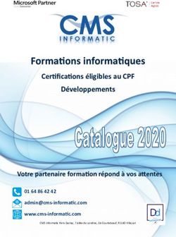 Formations informatiques - Certifications éligibles au CPF Développements - CMS Informatic