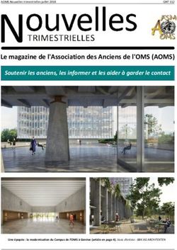 Le magazine de l'Association des Anciens de l'OMS (AOMS)