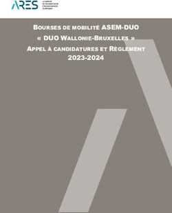 BOURSES DE MOBILIT&Eacute; ASEM-DUO - 2023-2024 " DUO WALLONIE-BRUXELLES " APPEL &Agrave; CANDIDATURES ET R&Egrave;GLEMENT - ARES