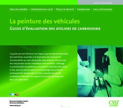 La peinture des véhicules - Guide d'évaluation des ateliers de carrosserie - CNESST