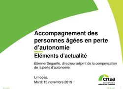Accompagnement des personnes âgées en perte d'autonomie - Eléments d'actualité Etienne Deguelle, directeur adjoint de la compensation de la perte ...