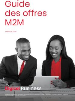Guide des offres M2M JANVIER 2019 - Digicel Business