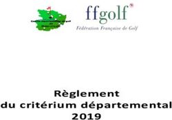 R&egrave;glement du crit&eacute;rium d&eacute;partemental 2019 - Golf d'Angers