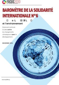 BAROMÈTRE DE LA SOLIDARITÉ INTERNATIONALE N 6 - Les Français e s, le climat et l'environnement - Focus 2030