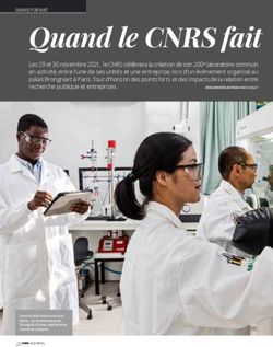 Quand le CNRS fait laboratoire commun