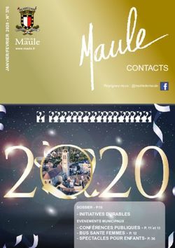 CONTACTS - INITIATIVES DURABLES DOSSIER - P.18 - Maule