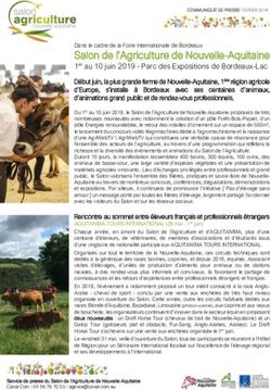 Salon de l'Agriculture de Nouvelle-Aquitaine - 1er au 10 juin 2019 - Parc des Expositions de Bordeaux-Lac - Relations ...