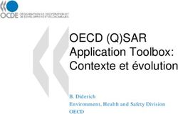 OECD (Q)SAR Application Toolbox: Contexte et &eacute;volution - B. Diderich Environment, Health and Safety Division OECD