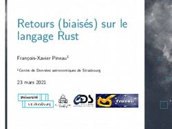 Retours (biais&eacute;s) sur le langage Rust - Fran&ccedil;ois-Xavier Pineau1 23 mars 2021