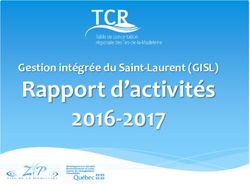 Rapport d'activités 2016-2017 - Gestion intégrée du Saint-Laurent (GISL) - Comité ZIP