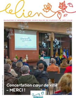 MERCI ! Concertation coeur de ville - MAGAZINE D'INFORMATIONS MUNICIPALES DE MARQUETTE-LEZ-LILLE
