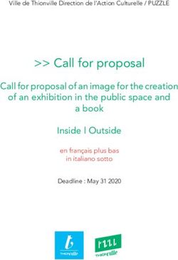 Call for proposal Call for proposal of an image for the creation of an exhibition in the public space and a book Inside l Outside - Ville de ...