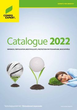 Catalogue 2022 - Technologiquement fort Naturellement responsable - COMPO EXPERT