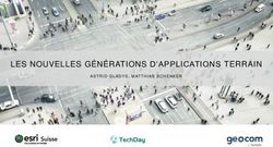 LES NOUVELLES G&Eacute;N&Eacute;RATIONS D'APPLICATIONS TERRAIN - ASTRID GLADYS, MATTHIAS SCHENKER - GitHub Pages