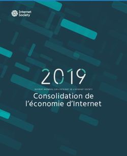 Consolidation de l'économie d'Internet - RAPPORT MONDIAL SUR L'INTERNET DE L'INTERNET SOCIETY - Global Internet Report