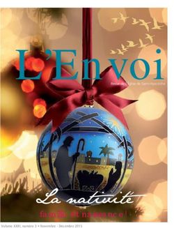 L'Envoi - La nativité famille et naissance! - Diocèse de Saint-Hyacinthe