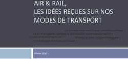 AIR & RAIL, LES IDÉES REÇUES SUR NOS MODES DE TRANSPORT - Aéroport de Biarritz
