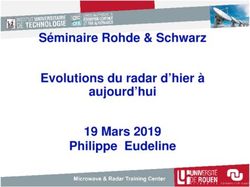 S&eacute;minaire Rohde & Schwarz Evolutions du radar d'hier &agrave; aujourd'hui 19 Mars 2019 Philippe Eudeline - Rohde & Schwarz