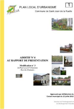 ADDITIF N 4 AU RAPPORT DE PRESENTATION - Modification n 3 du Plan Local d'Urbanisme - Saint Jean de la Ruelle