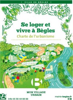 Se loger et vivre &agrave; B&egrave;gles - Charte de l'urbanisme