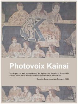 Photovoix Kainai Les jeunes ne sont pas seulement les leadeurs de demain - ils ont d&eacute;j&agrave; aujourd'hui un grand potentiel inexploit&eacute; de leadeurship ...