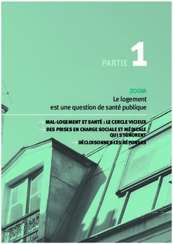 ZOOM Le logement est une question de sant&eacute; publique - MAL-LOGEMENT ET SANT&Eacute; : LE CERCLE VICIEUX DES PRISES EN CHARGE SOCIALE ET M&Eacute;DICALE QUI ...