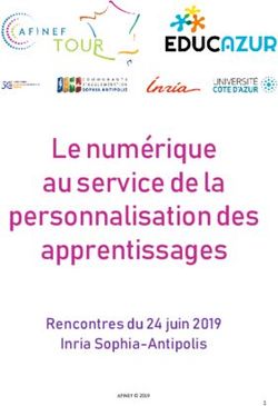 Le num&eacute;rique au service de la personnalisation des apprentissages - Rencontres du 24 juin 2019 Inria Sophia-Antipolis - AFINEF
