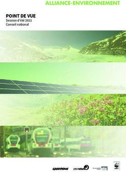 ALLIANCE-ENVIRONNEMENT - POINT DE VUE Session d'&eacute;t&eacute; 2021 Conseil national - Umweltallianz