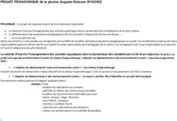 La volont&eacute; d'inscrire l'enseignement des activit&eacute;s aquatiques dans la dynamique des comp&eacute;tences et de leurs enjeuPour le cycle 2, ce projet est ...