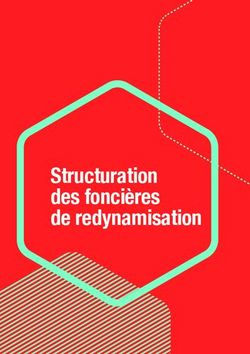 Structuration des fonci&egrave;res de redynamisation - Banque des ...