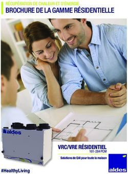 BROCHURE DE LA GAMME R&Eacute;SIDENTIELLE - R&Eacute;CUP&Eacute;RATION DE CHALEUR ET D'&Eacute;NERGIE - VRC/VRE R&Eacute;SIDENTIEL - American Aldes