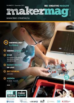 Maker mag BEE CREATIVE MAGAZIN