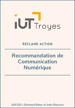 Recommandation de Communication Numérique - RÉCLAME ACTION - SAE102 | Shaheed Baker et Jules Bousrez - Shaheed Baker ...