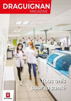 DRAGUIGNAN MAGAZINE - Tous unis pour la santé - Mars-Avril 2022