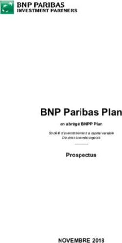 BNP Paribas Plan - NOVEMBRE 2018 Prospectus