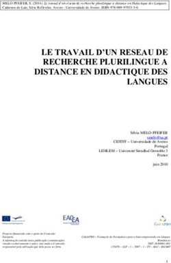 LE TRAVAIL D'UN RESEAU DE RECHERCHE PLURILINGUE A DISTANCE EN DIDACTIQUE DES LANGUES