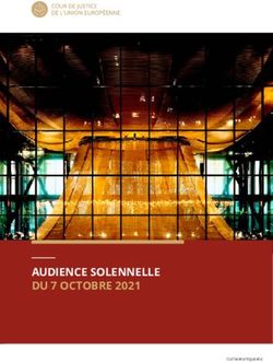 AUDIENCE SOLENNELLE DU 7 OCTOBRE 2021 - CURIA