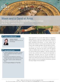 Week-end &agrave; Gand et Arras - Avec la d&eacute;couverte du retable de l'Agneau mystique du 9 au 10 septembre 2023