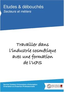 Travailler dans l'industrie cosmétique avec une formation de l'UPS - Etudes & débouchés