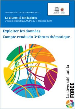 Exploiter les données Compte rendu du 3e forum thématique - La diversité fait la force - OECD.org