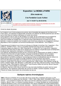 Exposition Le MOMA à PARIS (Etre moderne) À la Fondation Louis Vuitton - HBDD