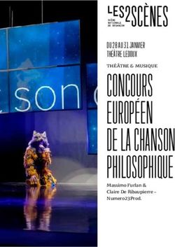 CONCOURS EUROP&Eacute;EN DE LA CHANSON PHILOSOPHIQUE - DU 28 AU 31 JANVIER TH&Eacute;&Acirc;TRE LEDOUX - Les deux sc&egrave;nes