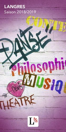 LANGRES Saison 2018/2019 - Tourisme Langres