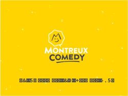 Du 28 novembre au 3 d&eacute;cembre 2018 - Montreux Comedy